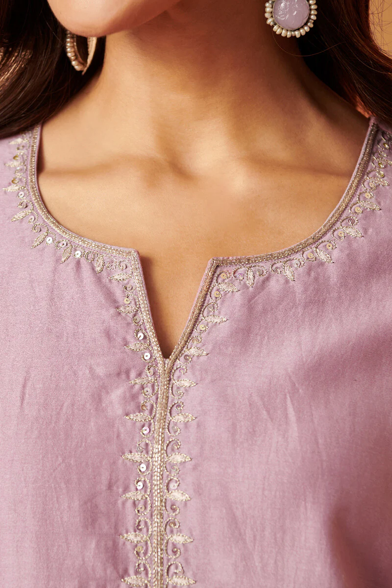 Shirin Mayra Chanderi Kurta - Image 3