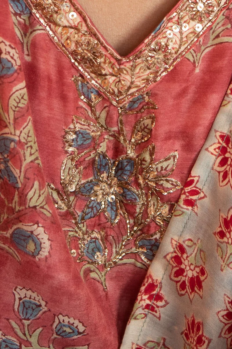 Shirin Mehnaz Modal Sanganeri Kurta - Image 7