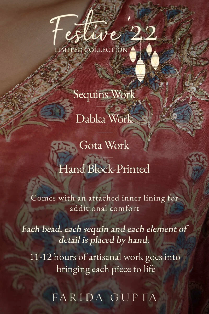 Shirin Mehnaz Modal Sanganeri Kurta - Image 10
