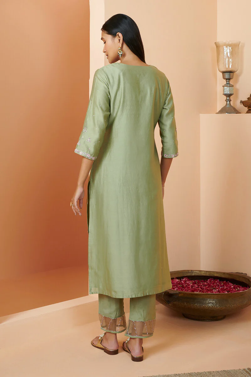 Shirin Mehreen Chanderi Kurta - Image 8