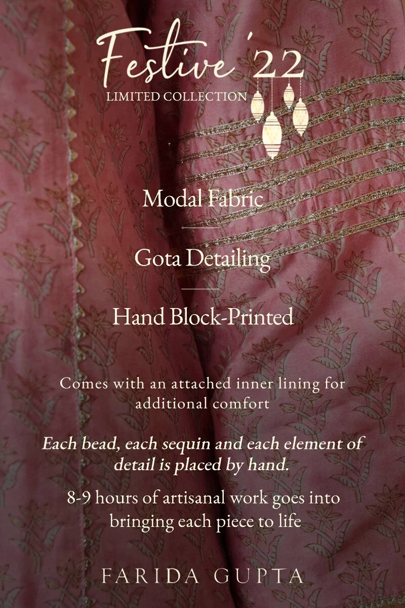 Shirin Nafisa Sanganeri Modal Kurta - Image 9