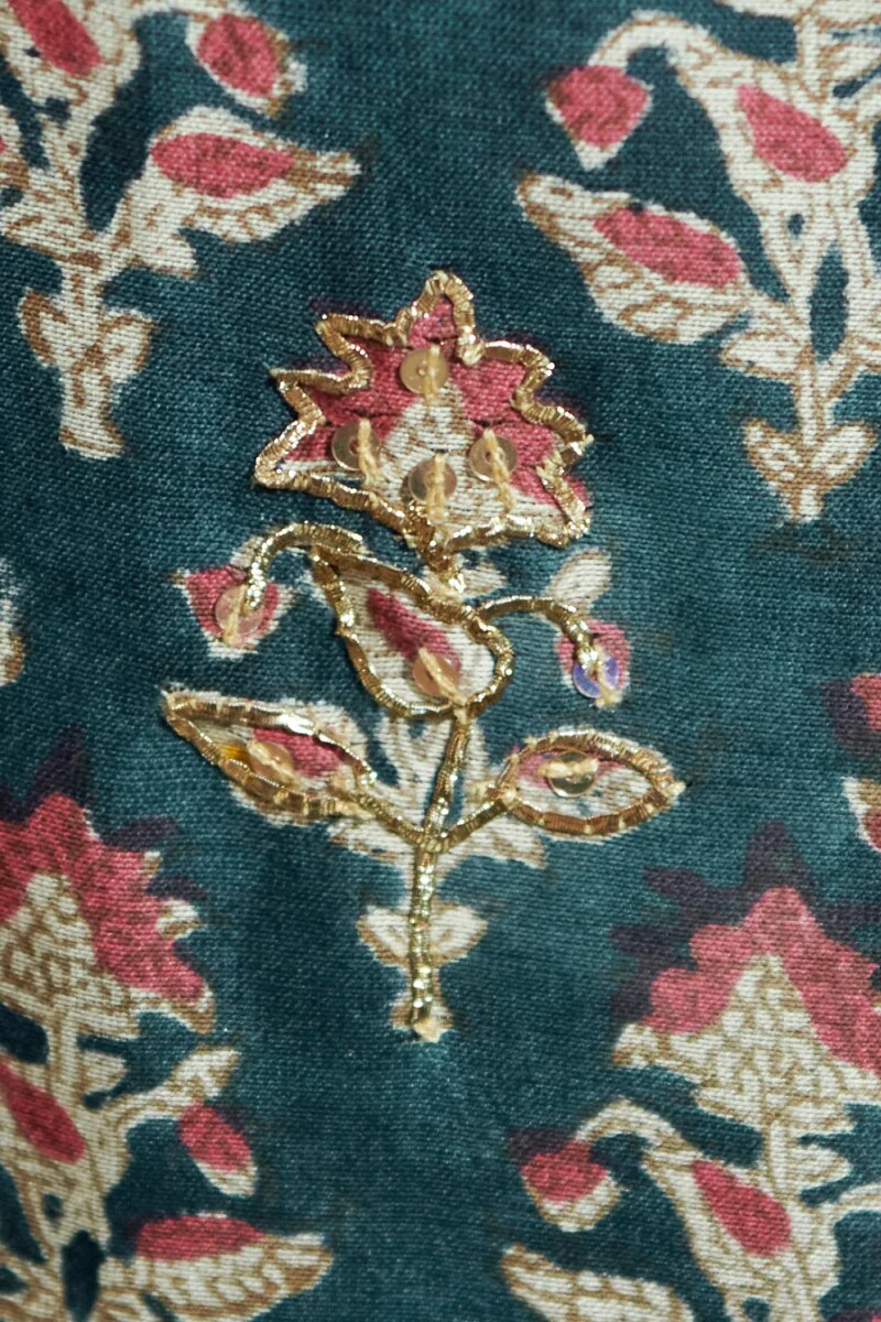 Shirin Nahida Sanganeri Chanderi Kurta - Image 7