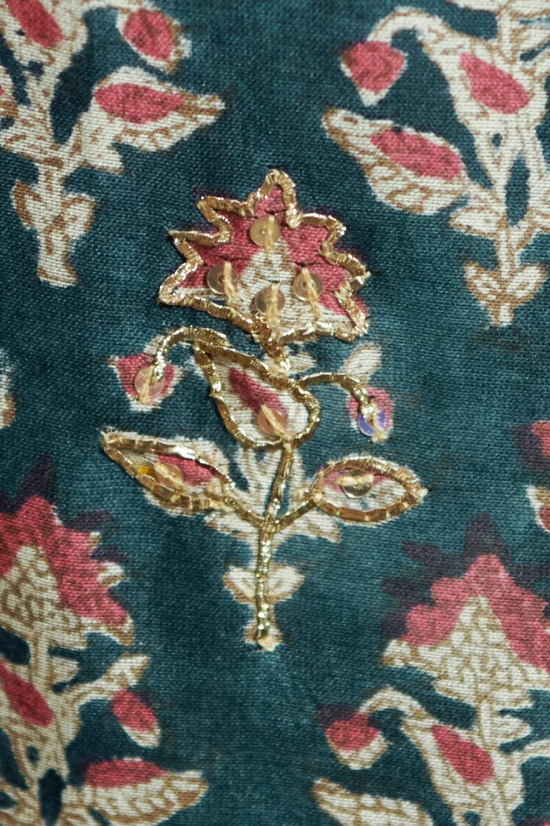 Shirin Nahida Sanganeri Chanderi Kurta - Image 7