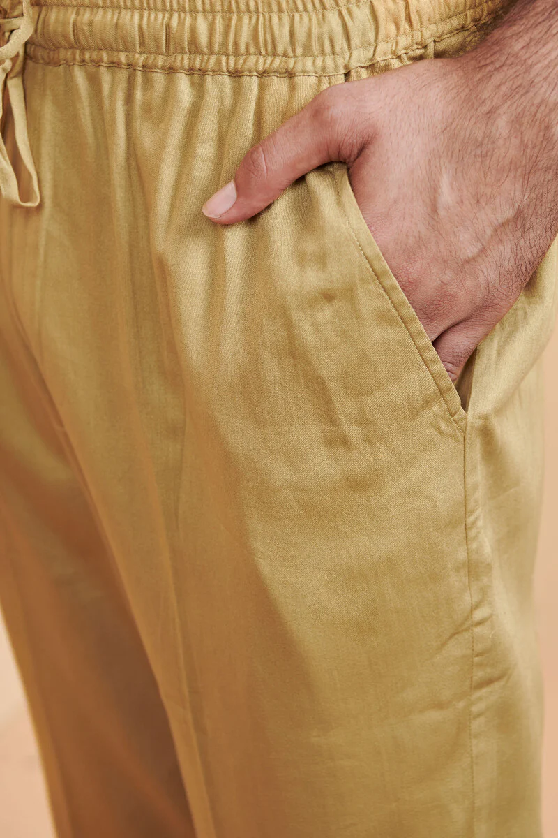 Shirin Rehan Mustard Pants - Image 2