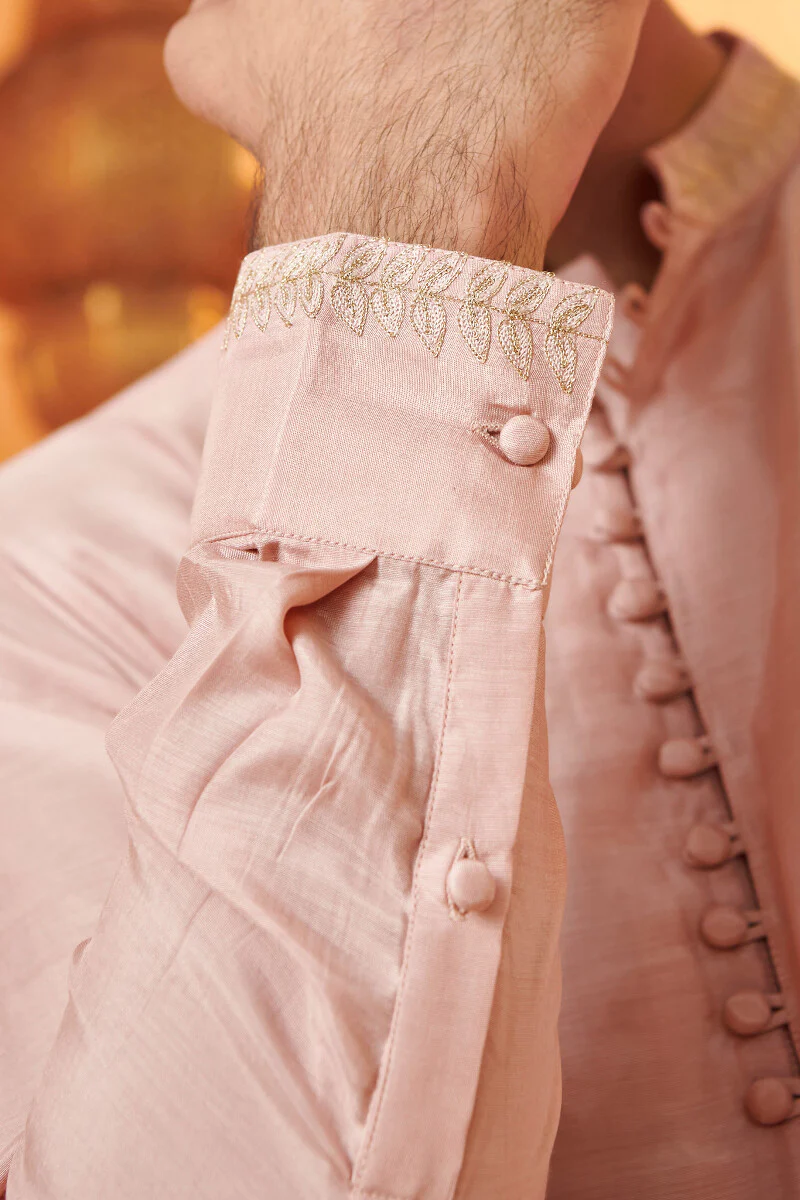 Shirin Rehan Rose Silky Modal Kurta - Image 4