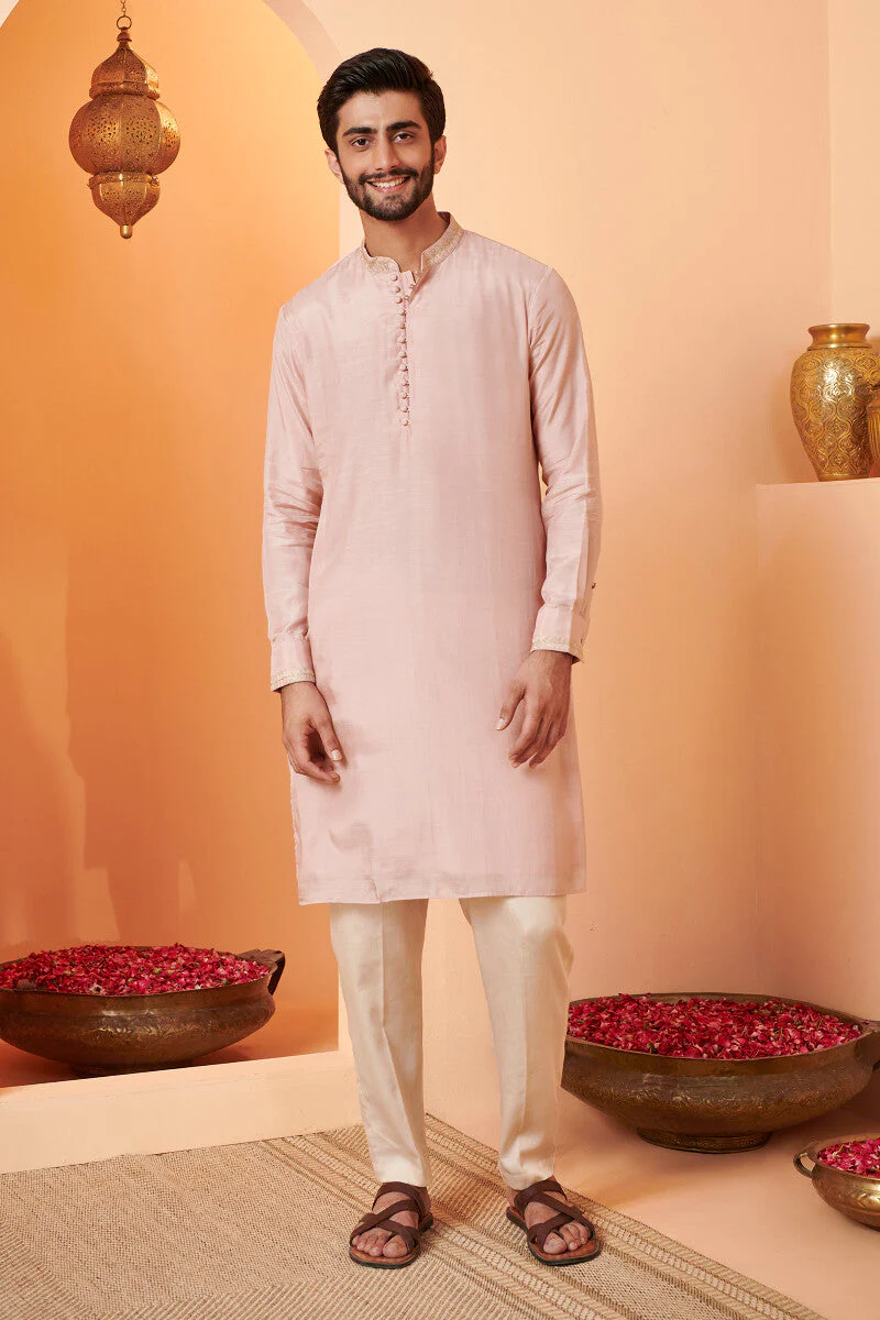 Shirin Rehan Rose Silky Modal Kurta - Image 2