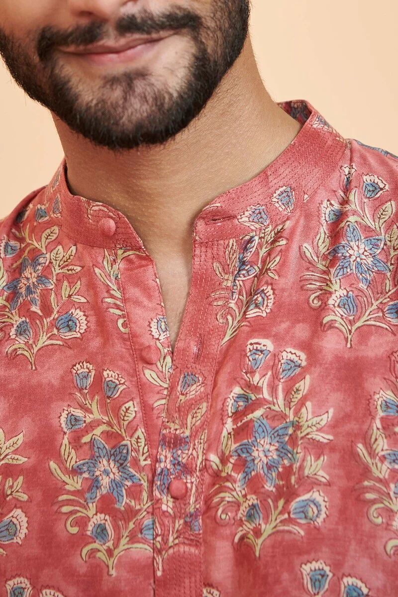 Shirin Shahid Sanganeri Modal Kurta - Image 3