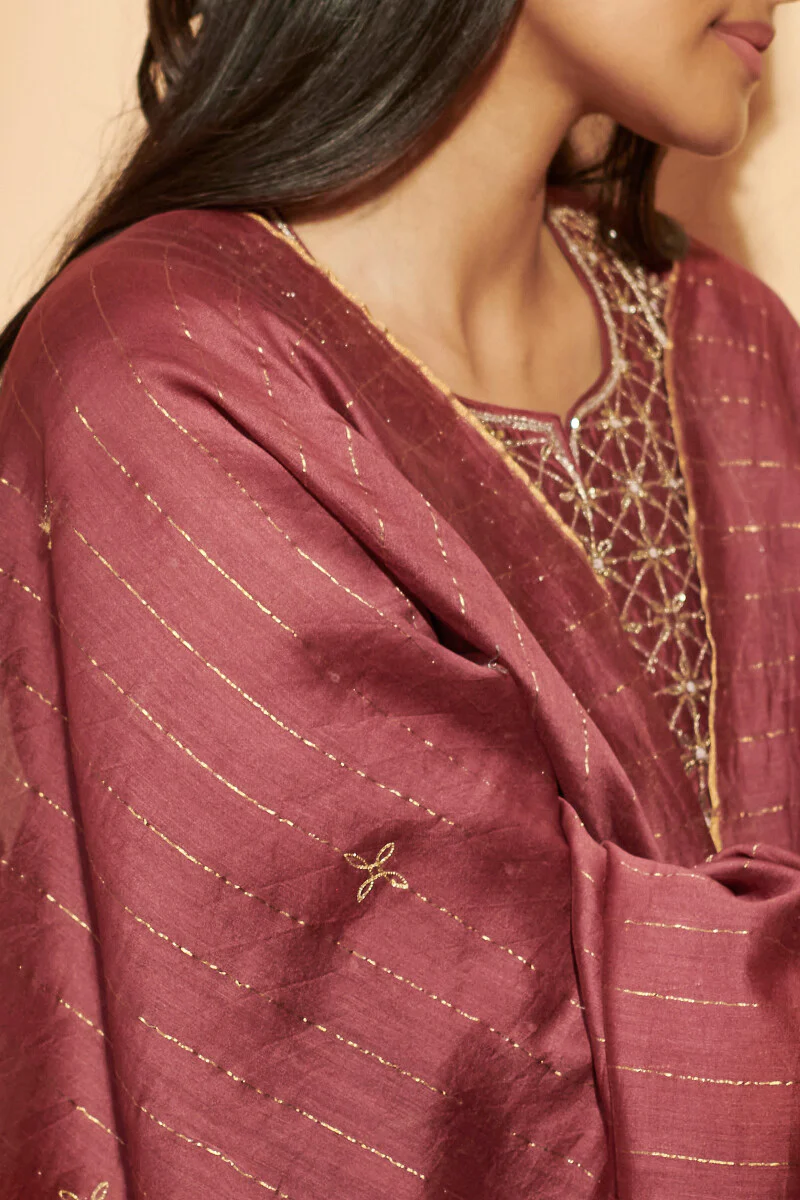 Shirin Shanaya Chanderi Dupatta - Image 2