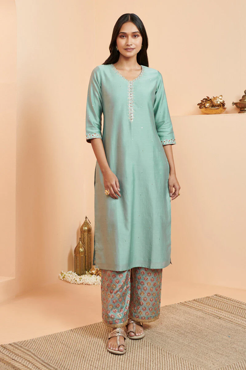 Shirin Sukoon Chanderi Kurta - Image 2
