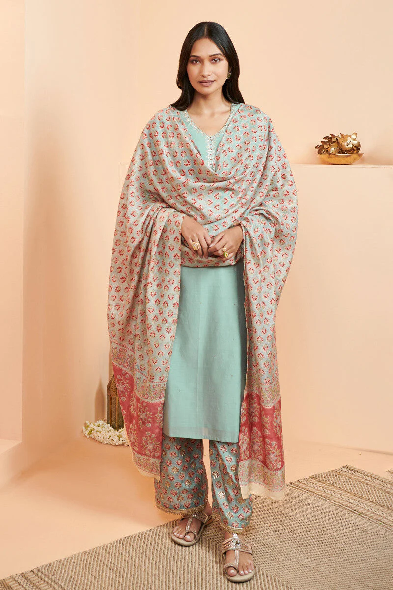 Shirin Sukoon Chanderi Kurta - Image 4