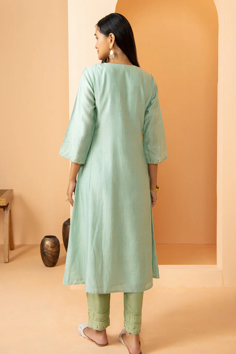 Shirin Yasmeen Chanderi Kurta - Image 8