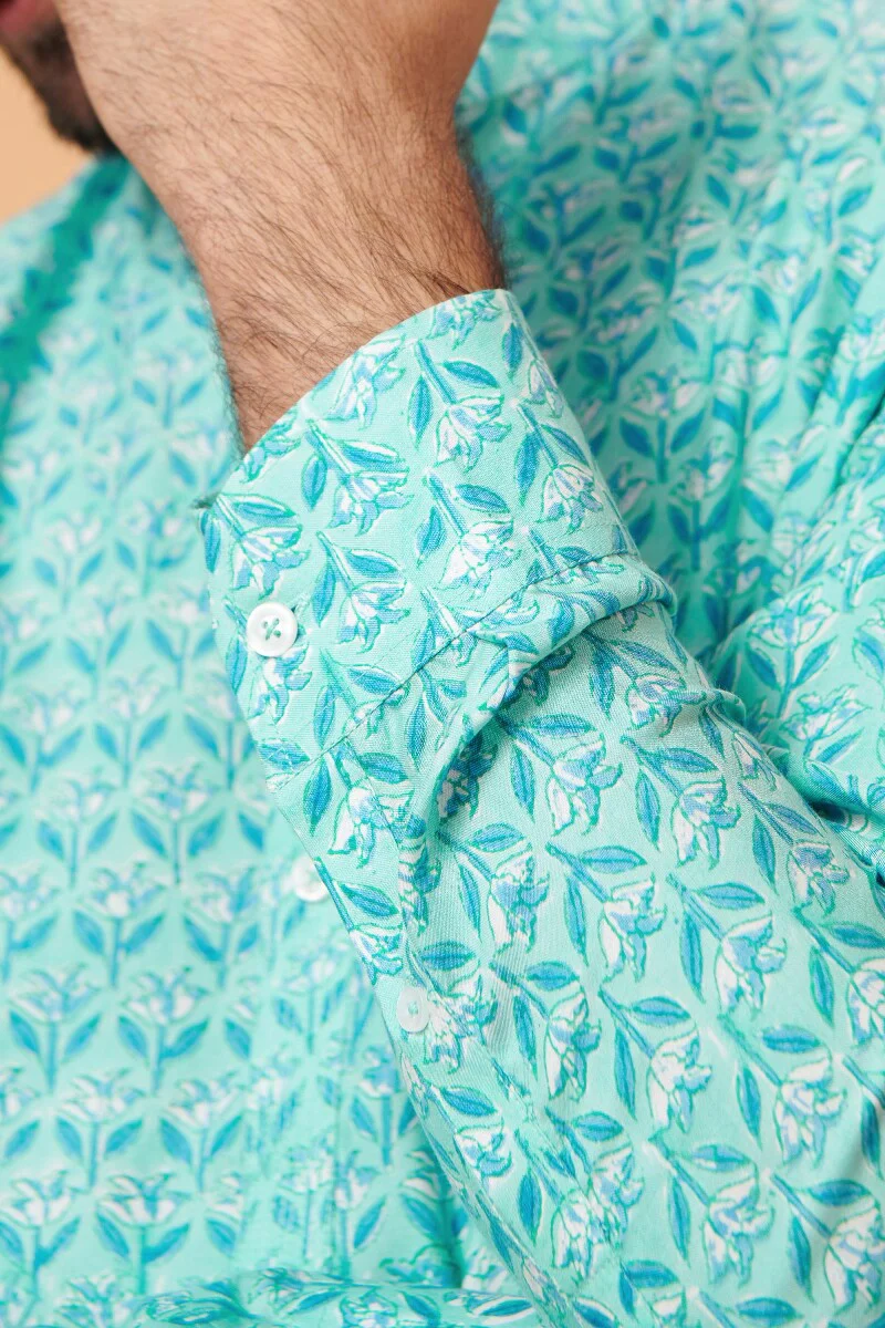 Shirin Zain Sanganeri Modal Kurta - Image 4