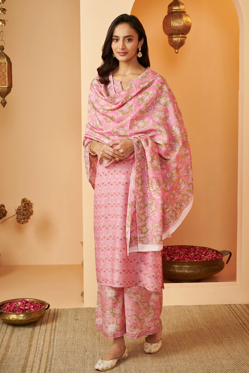 Shirin Zainab Silky Modal Kurta - Image 4