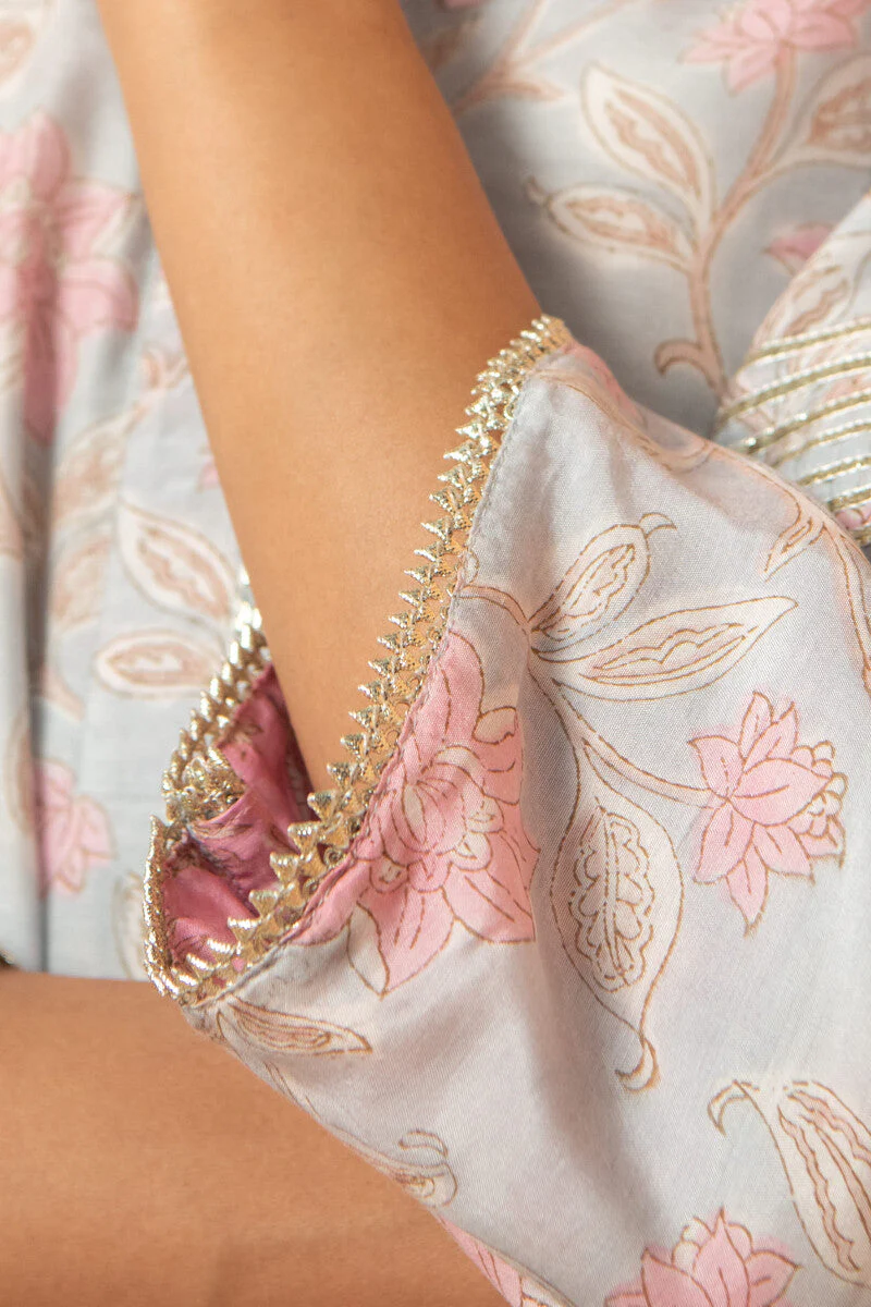 Shirin Zara Sanganeri Modal Kurta - Image 5