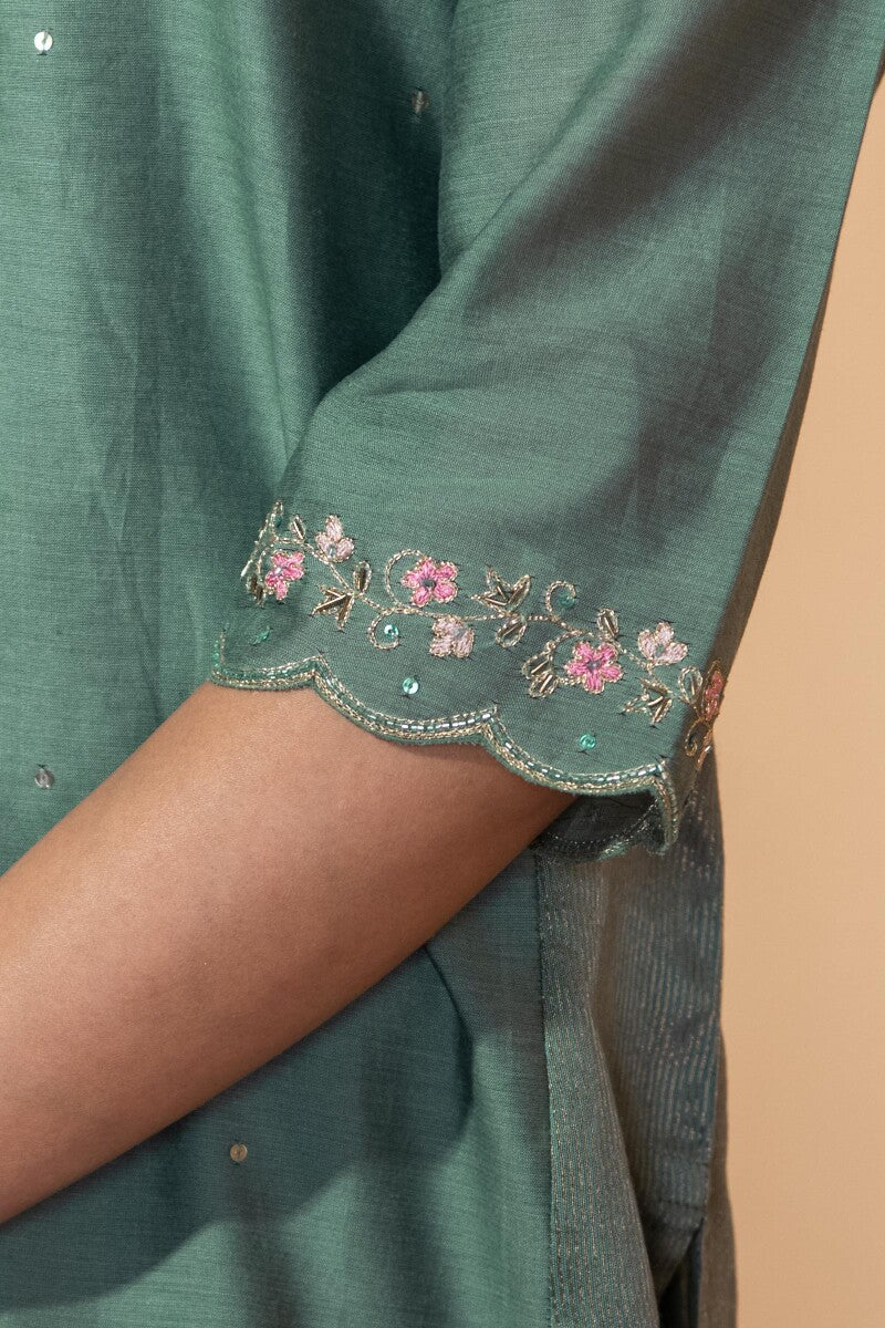 Shirin Zenia Chanderi Kurta - Image 5