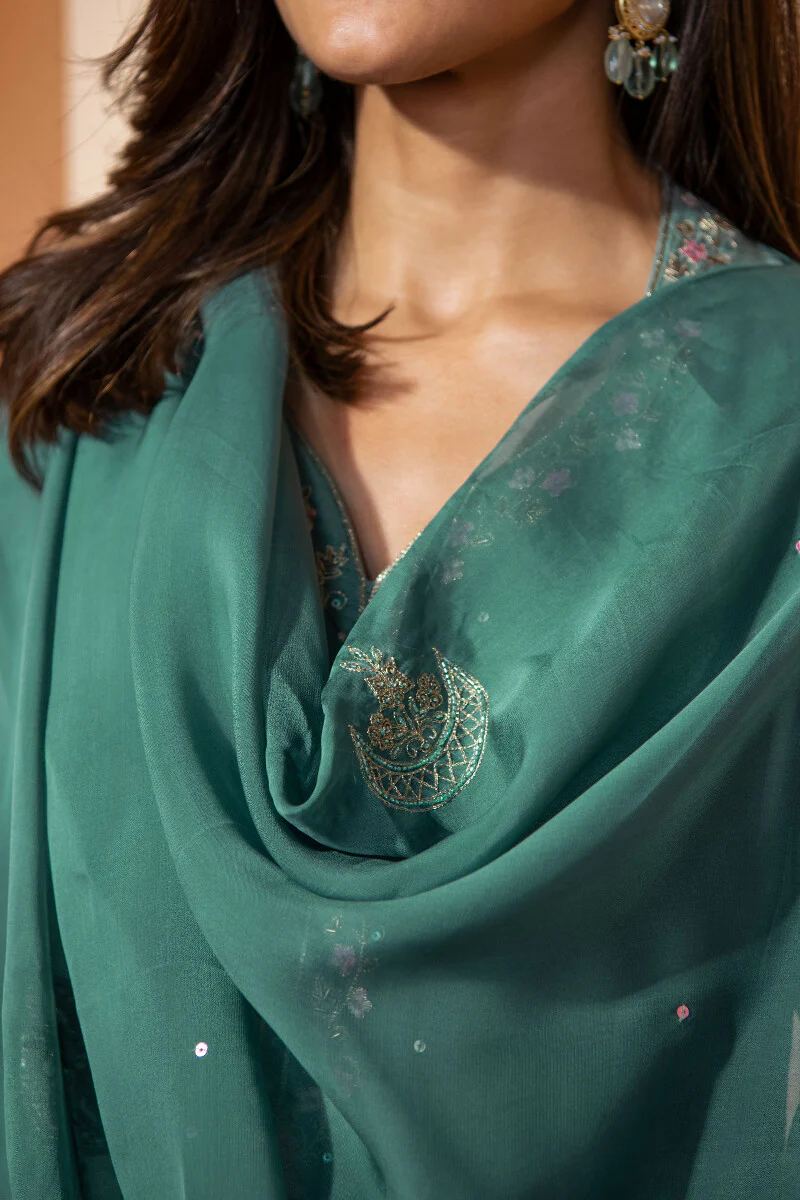 Shirin Zenia Organza Dupatta - Image 5