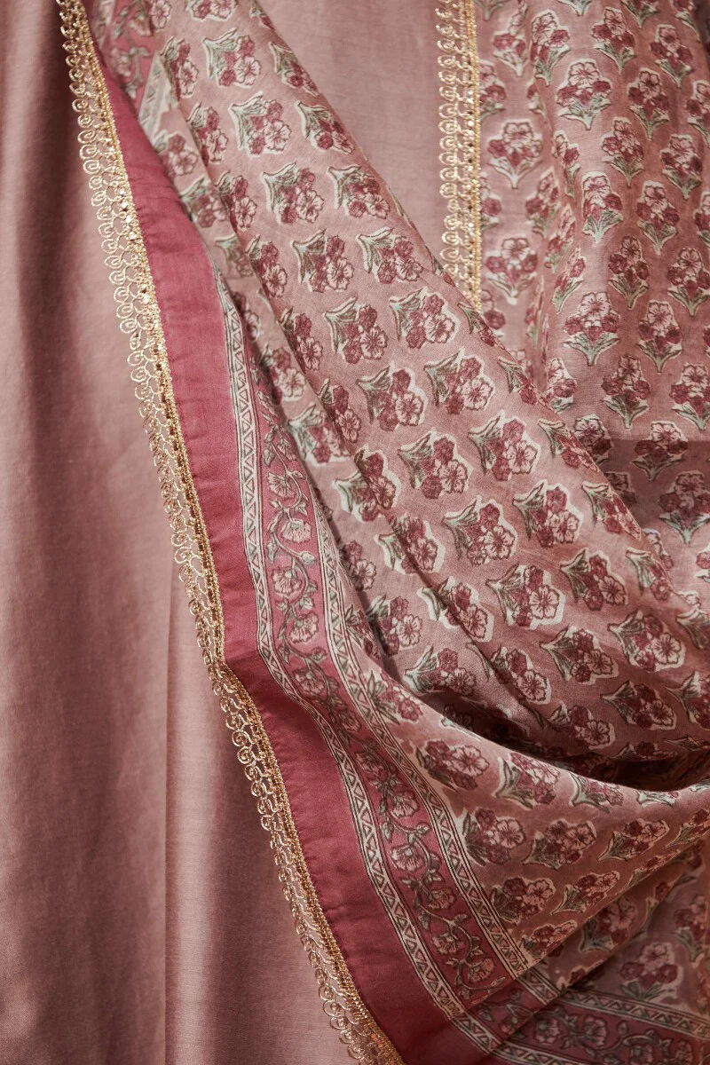Shirin Zohra Cotton Silk Dupatta - Image 6