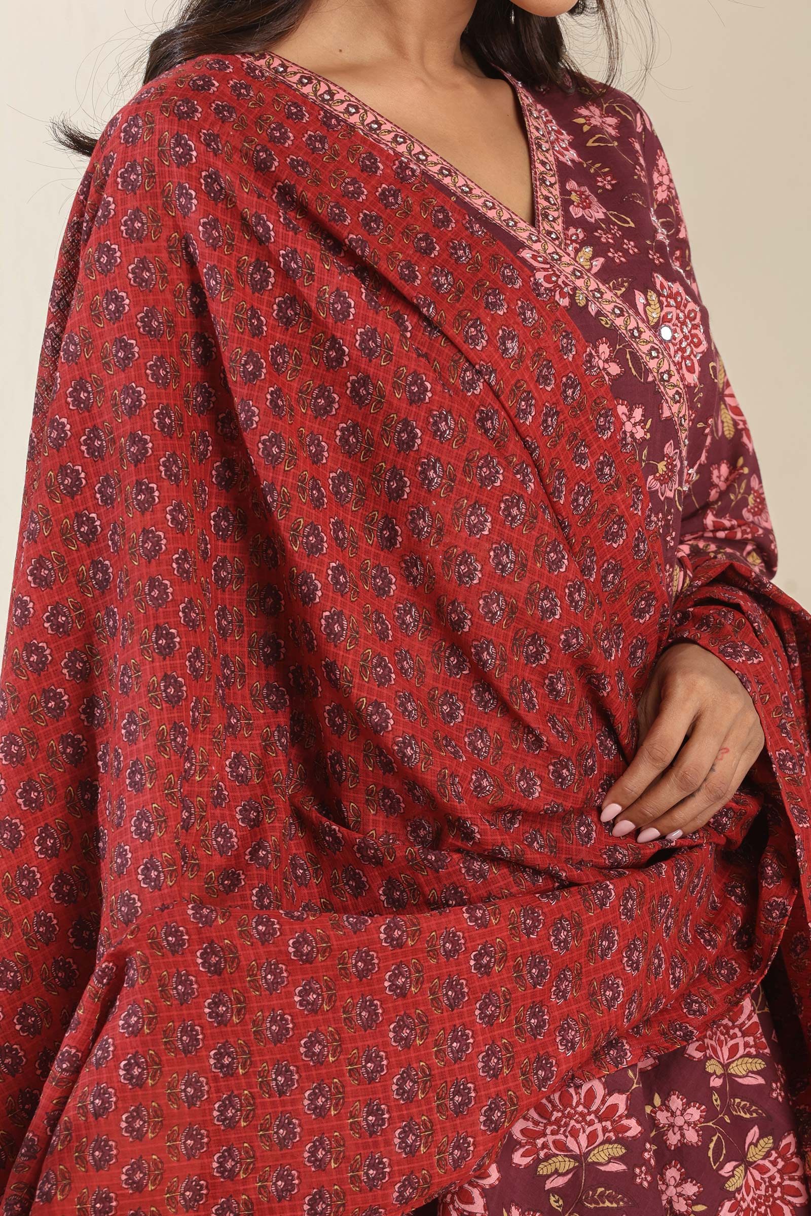 Surplus: Gauhar Nadira Sanganeri Dupatta - Image 2