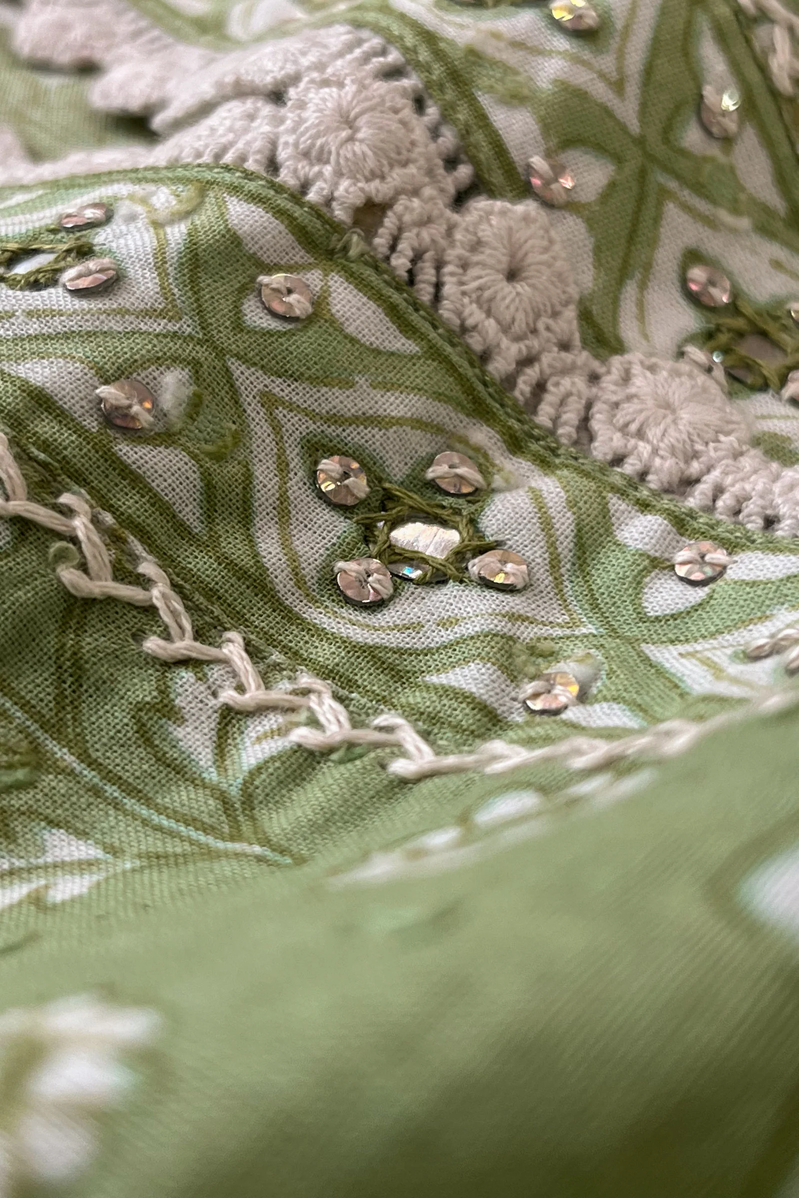 Surplus: Gulbahar Mehreen Sanganeri Kurta - Image 3
