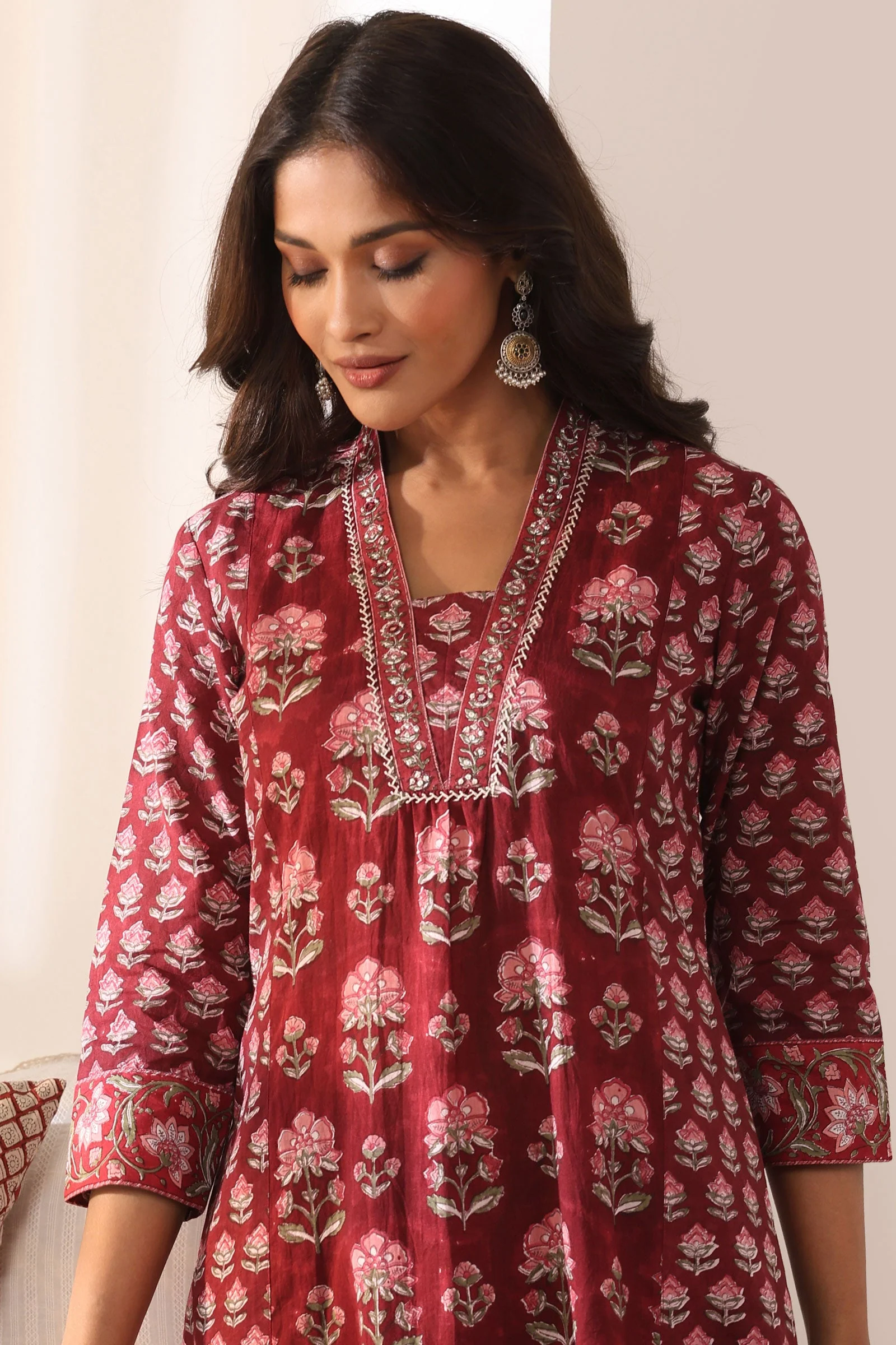 Surplus: Gulbarg Mahnoor Sanganeri Kurta
