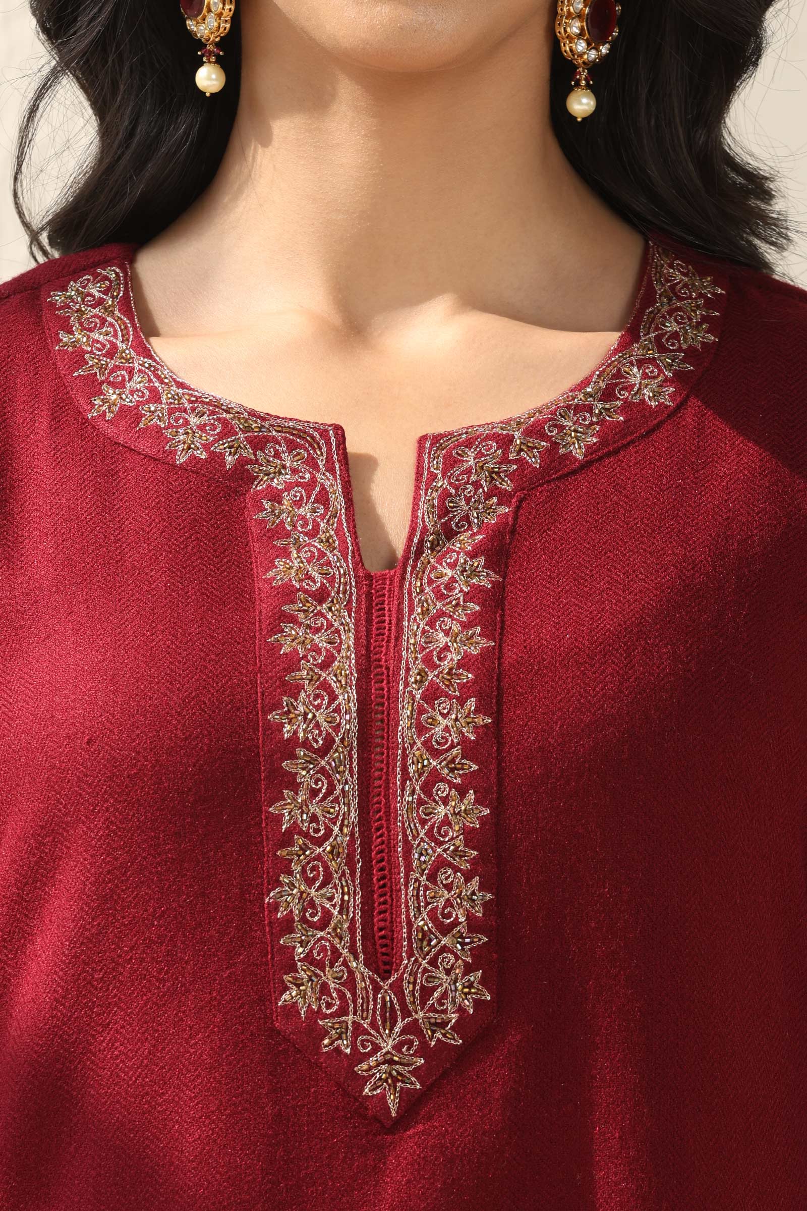 Surplus: Naadirah Maheen Faux Wool Kurta - Image 4