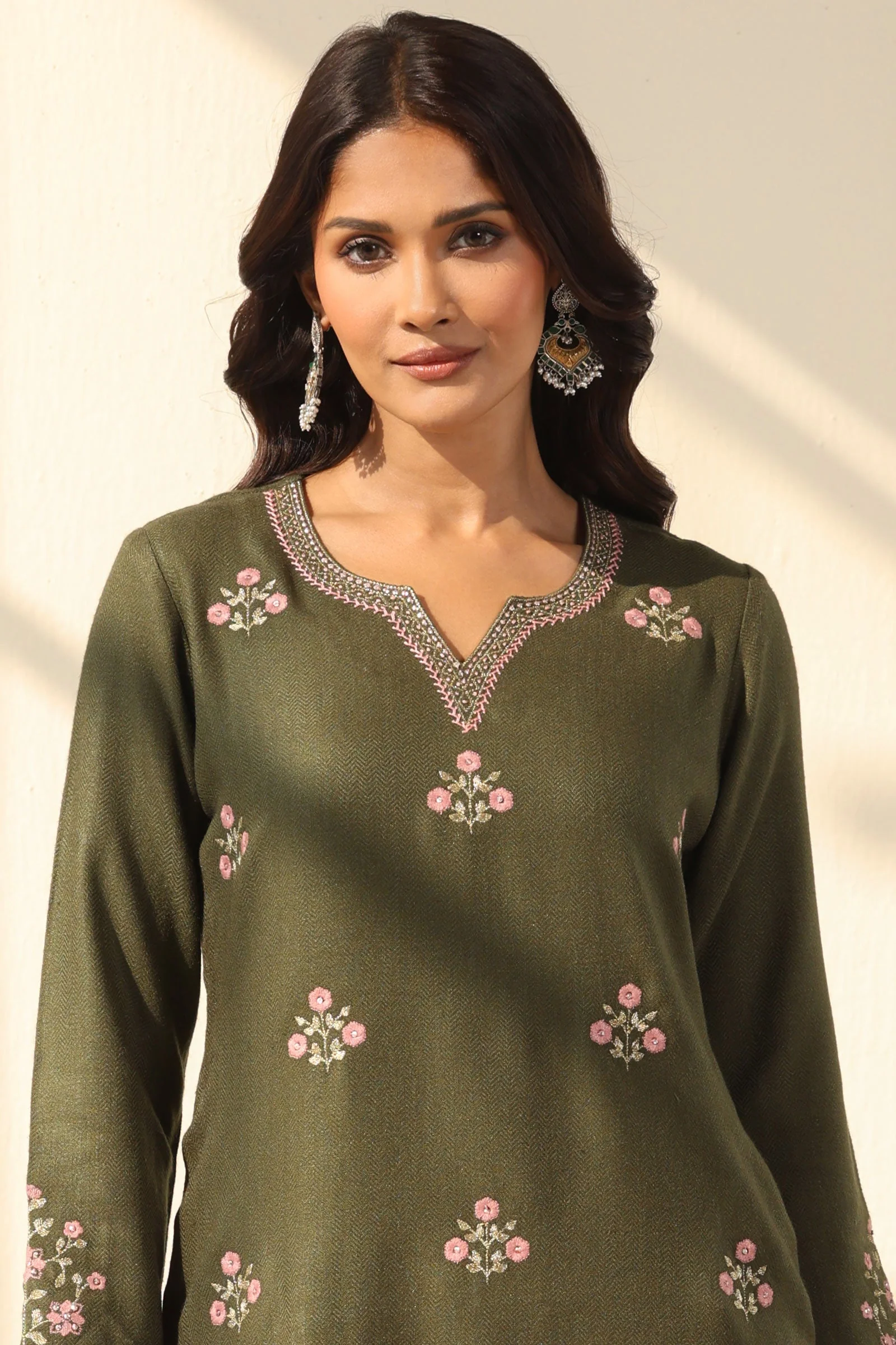 Surplus: Naadirah Parisa Faux Wool Kurta