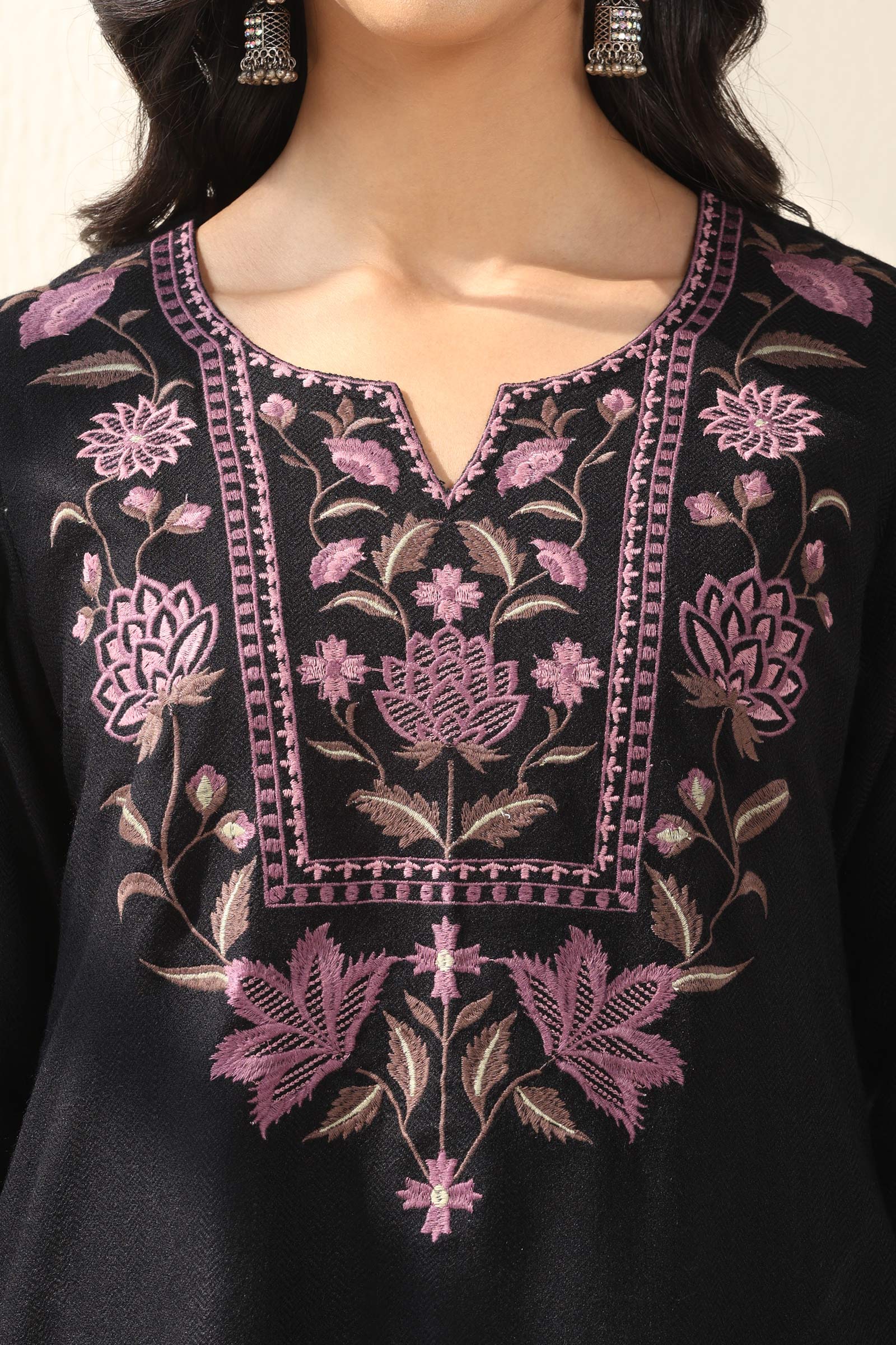 Surplus: Naadirah Rumaisa Faux Wool Kurta - Image 4