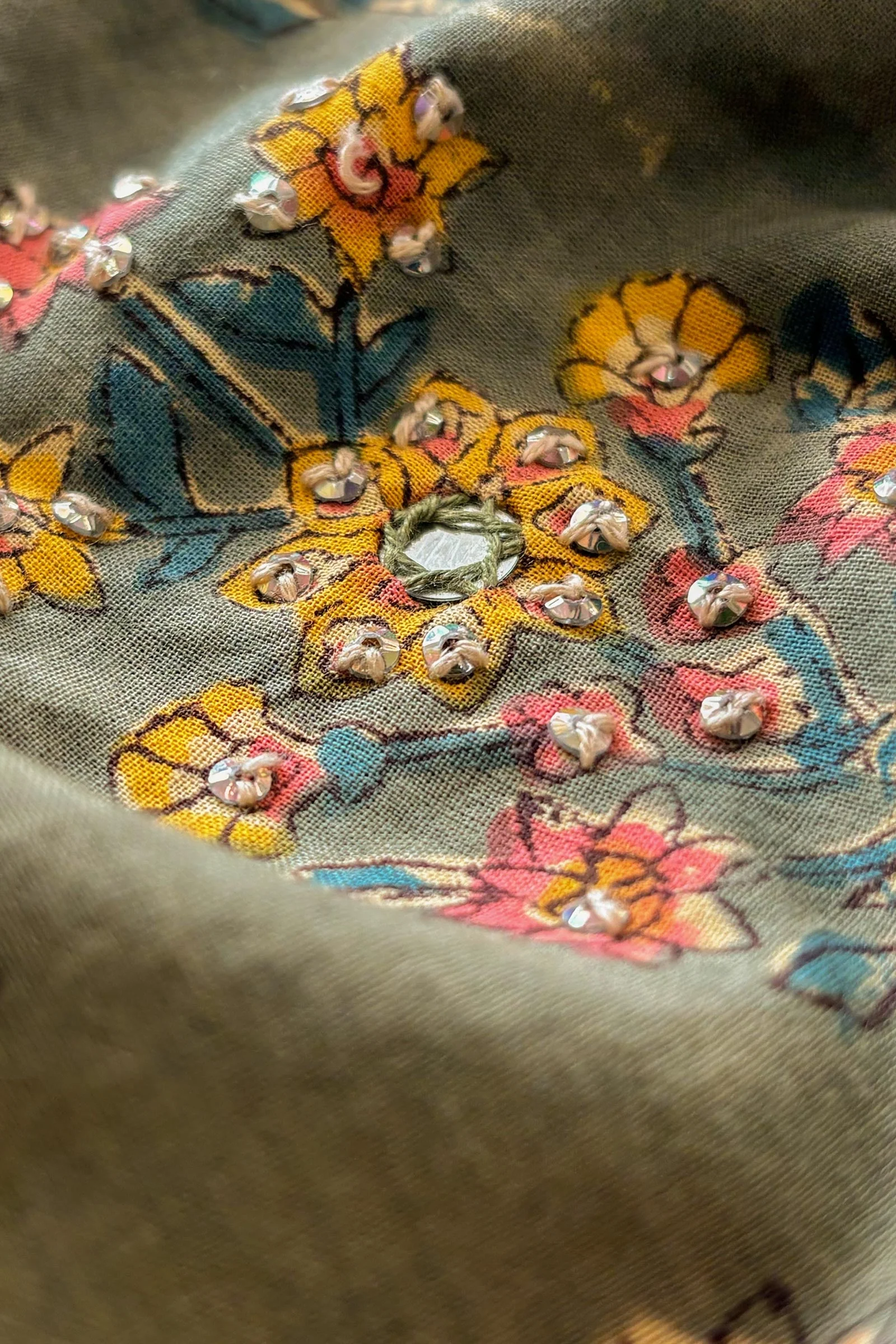 Surplus: Nayanjal Inaya Sanganeri Kurta - Image 3