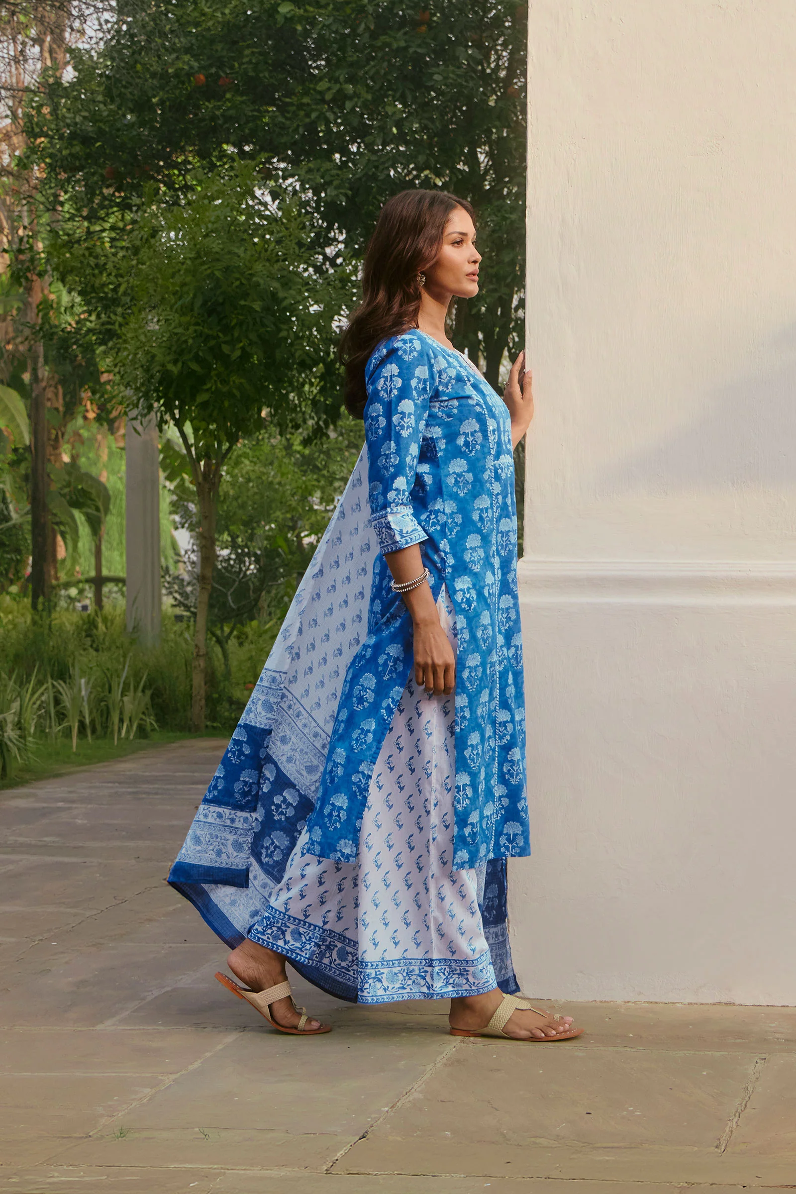Surplus: Neelofar Zunaira Sanganeri Dupatta - Image 3
