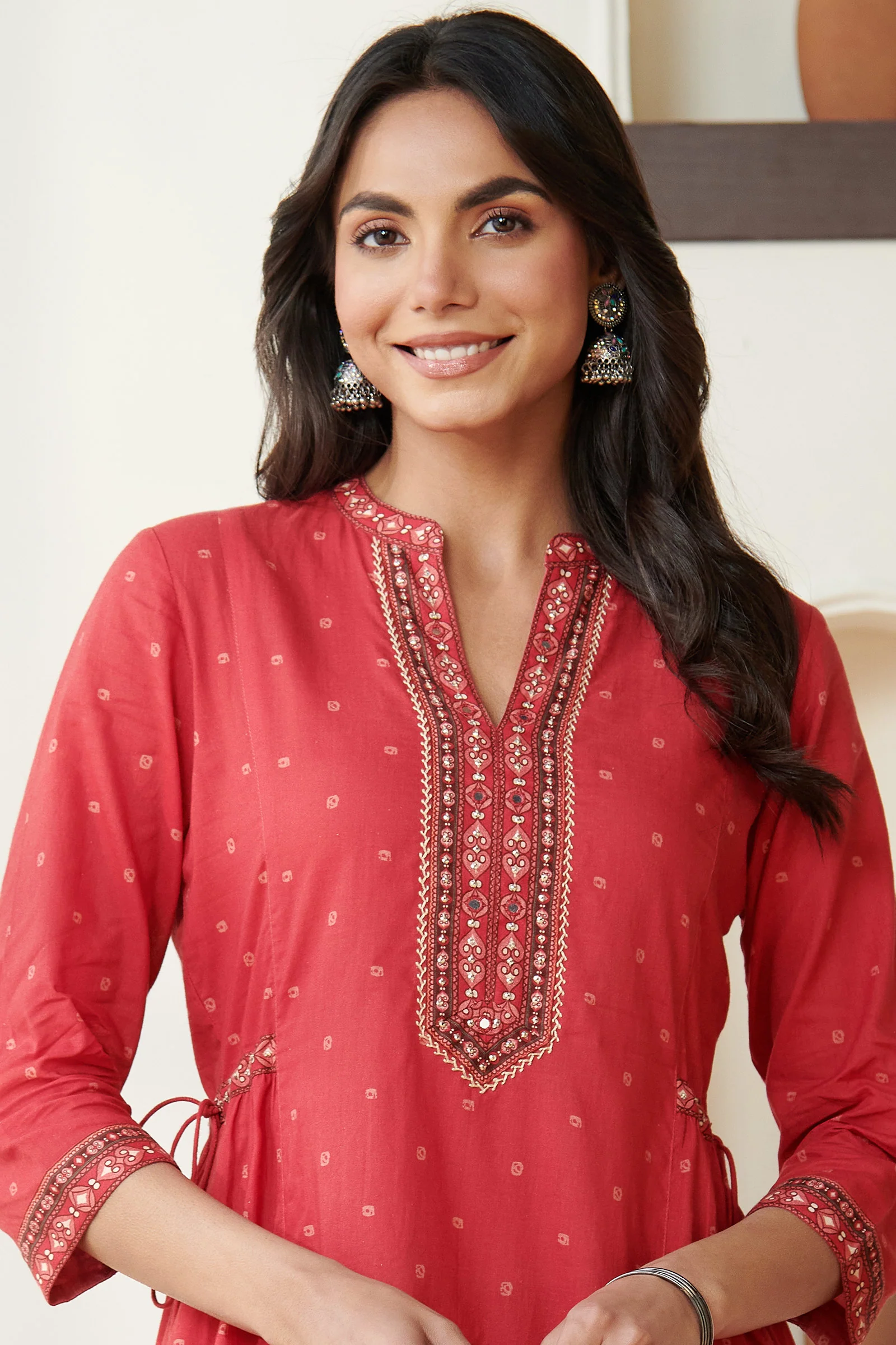 Surplus: Rangrez Nusrat Pink Kurta