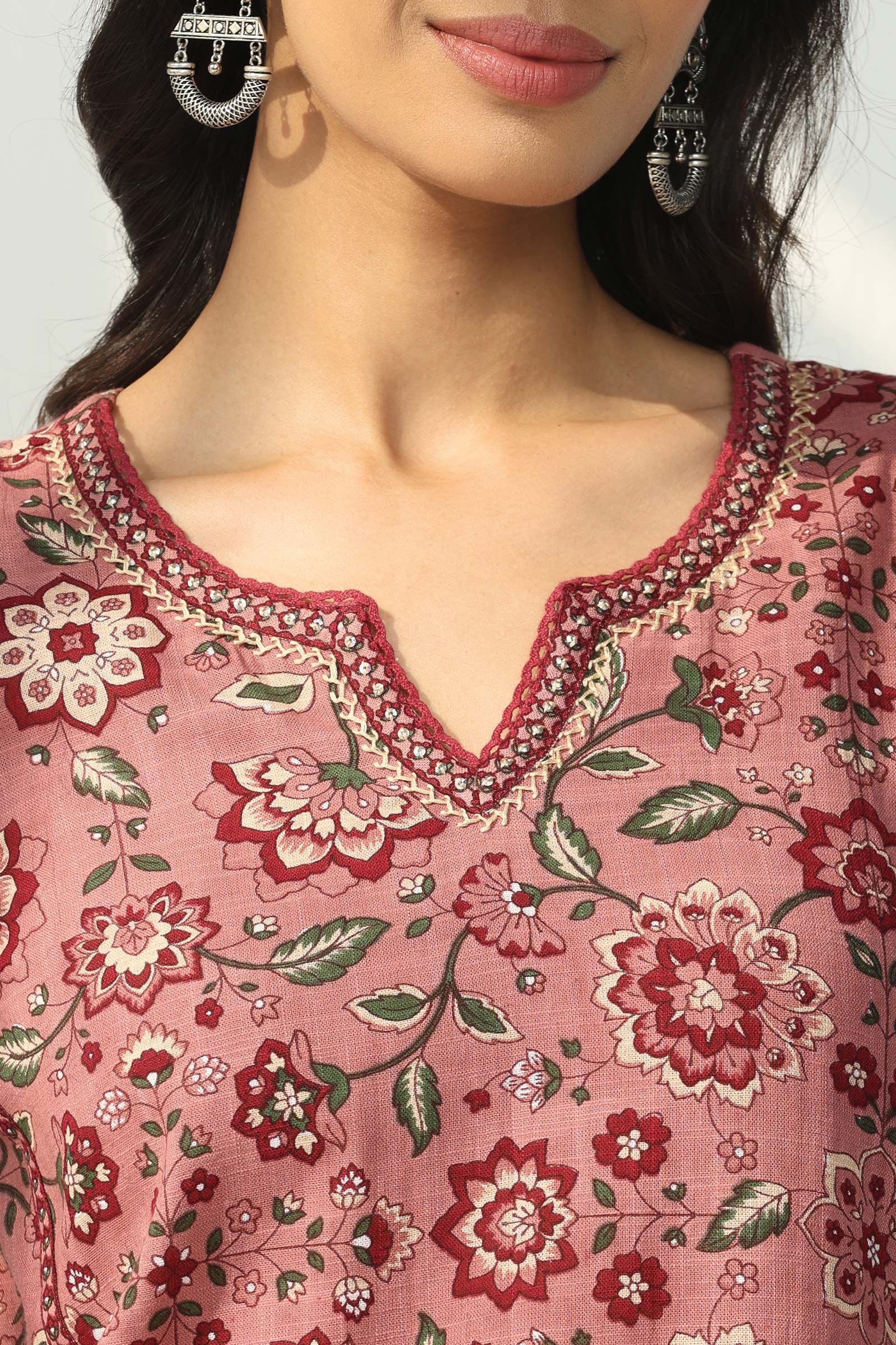 Surplus: Rosheen Afra Sanganeri Kurta - Image 4