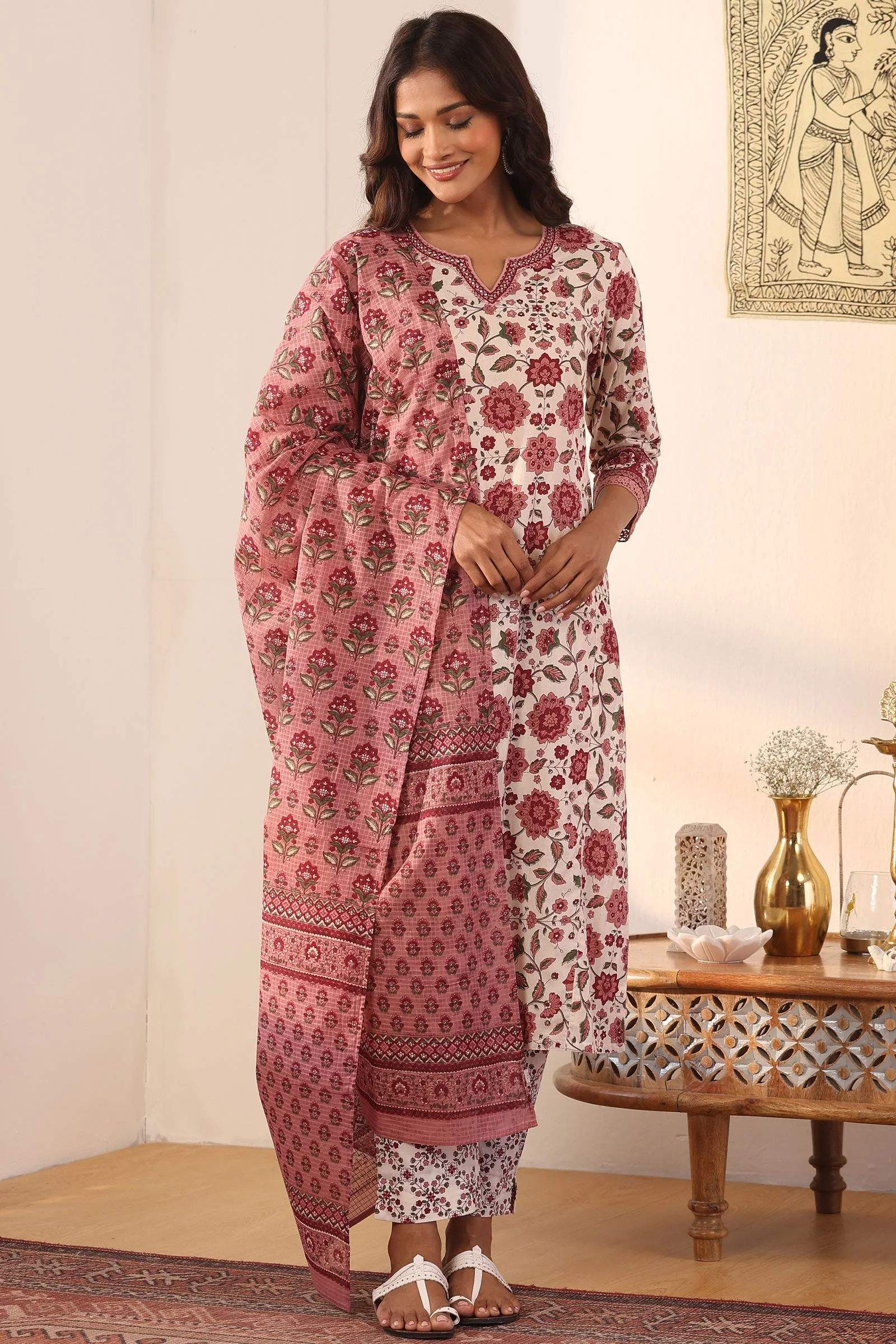 Surplus: Rosheen Rehmat Sanganeri Narrow Pants - Image 3