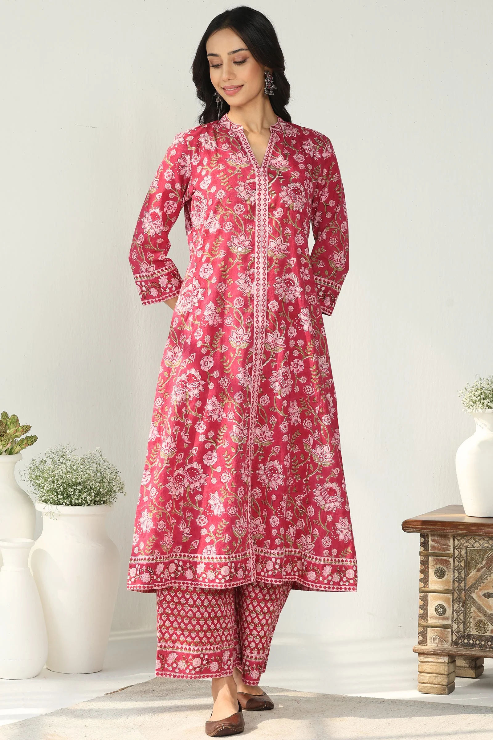 Surplus: Roz Meher Alia Sanganeri Kurta - Image 2