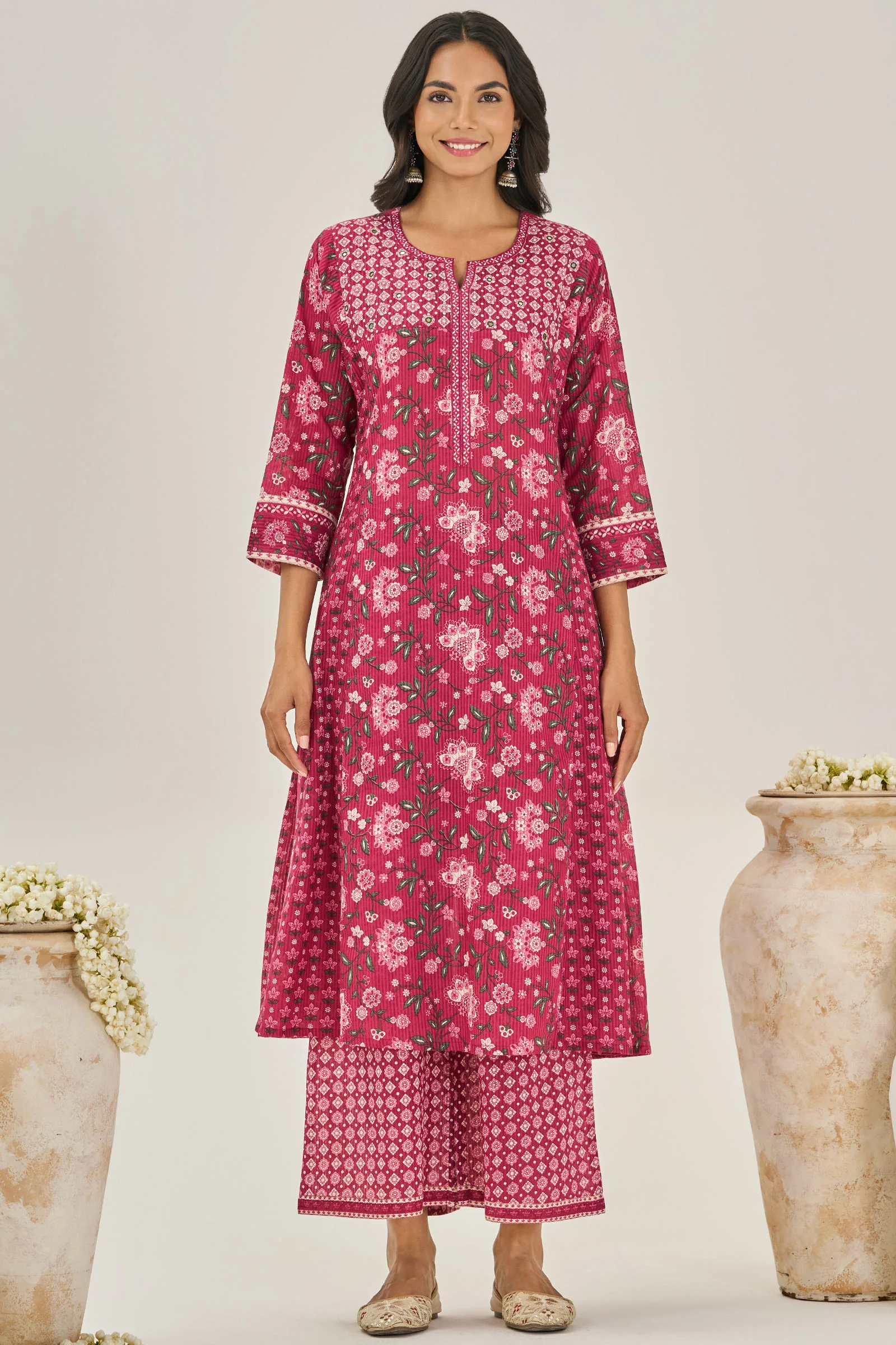 Surplus: Roz Meher Alizah Sanganeri Kurta - Image 2