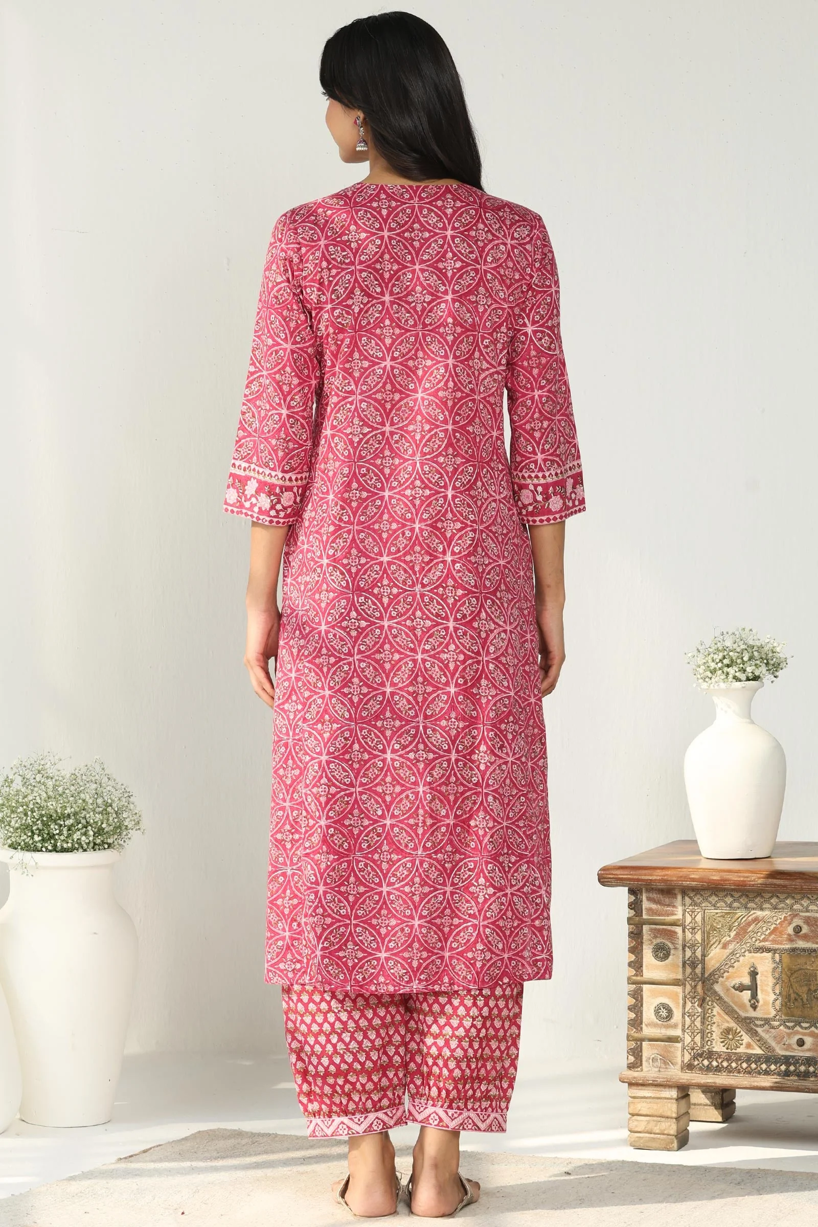 Surplus: Roz Meher Shaima Sanganeri Kurta - Image 7