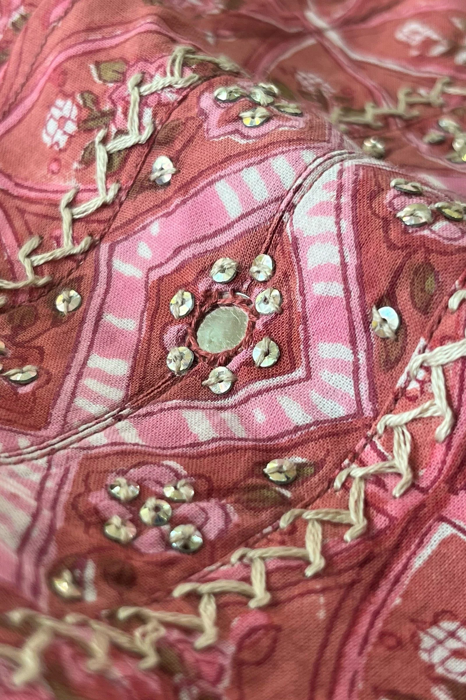 Surplus: Roz Meher Ziya Sanganeri Kurta - Image 3