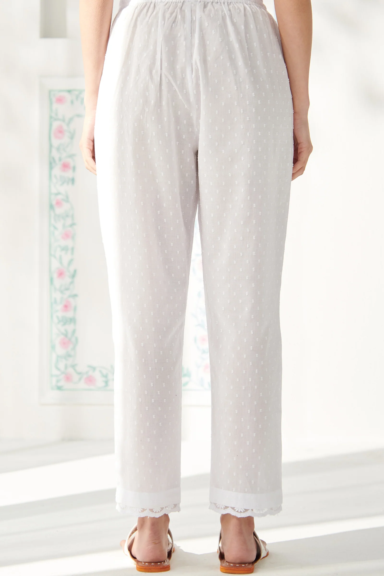Surplus: Roza Sameera White Narrow Pants - Image 5