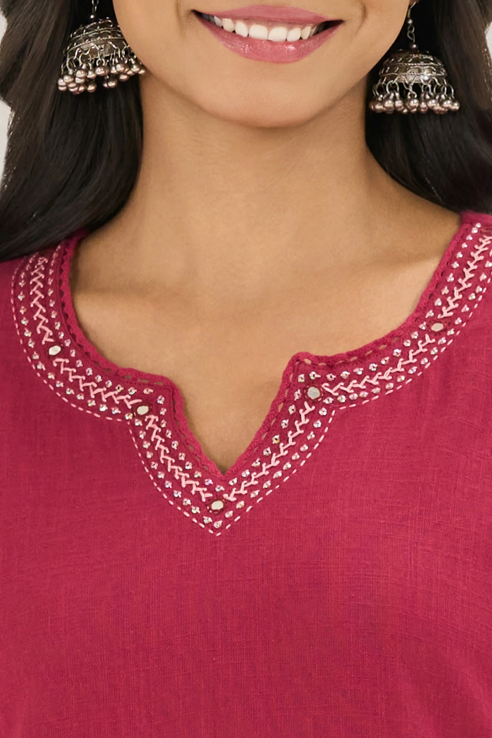 Surplus: Roza Zara Berry Kurta - Image 4