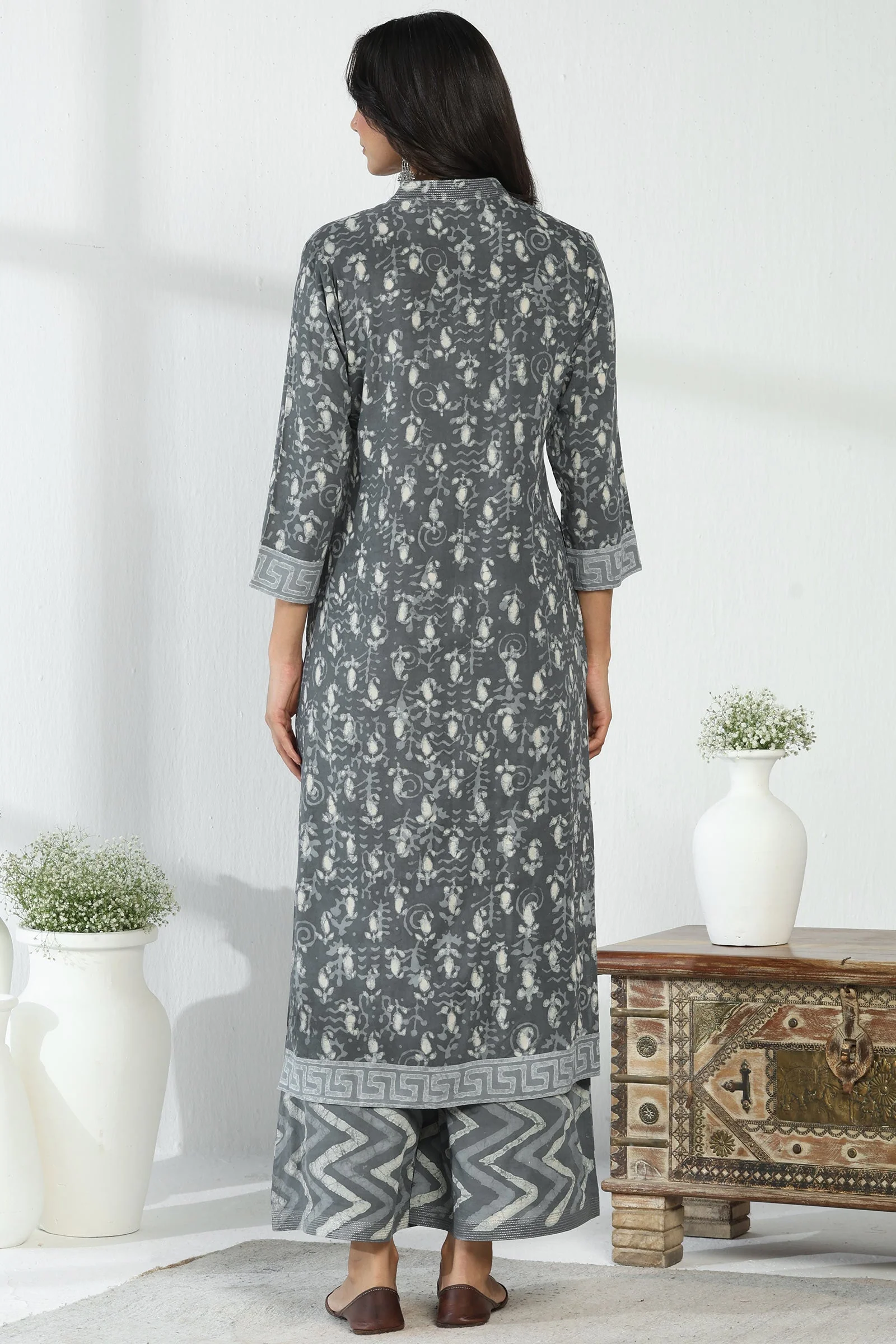 Surplus: Sehra Rasia Dabu Kurta - Image 7