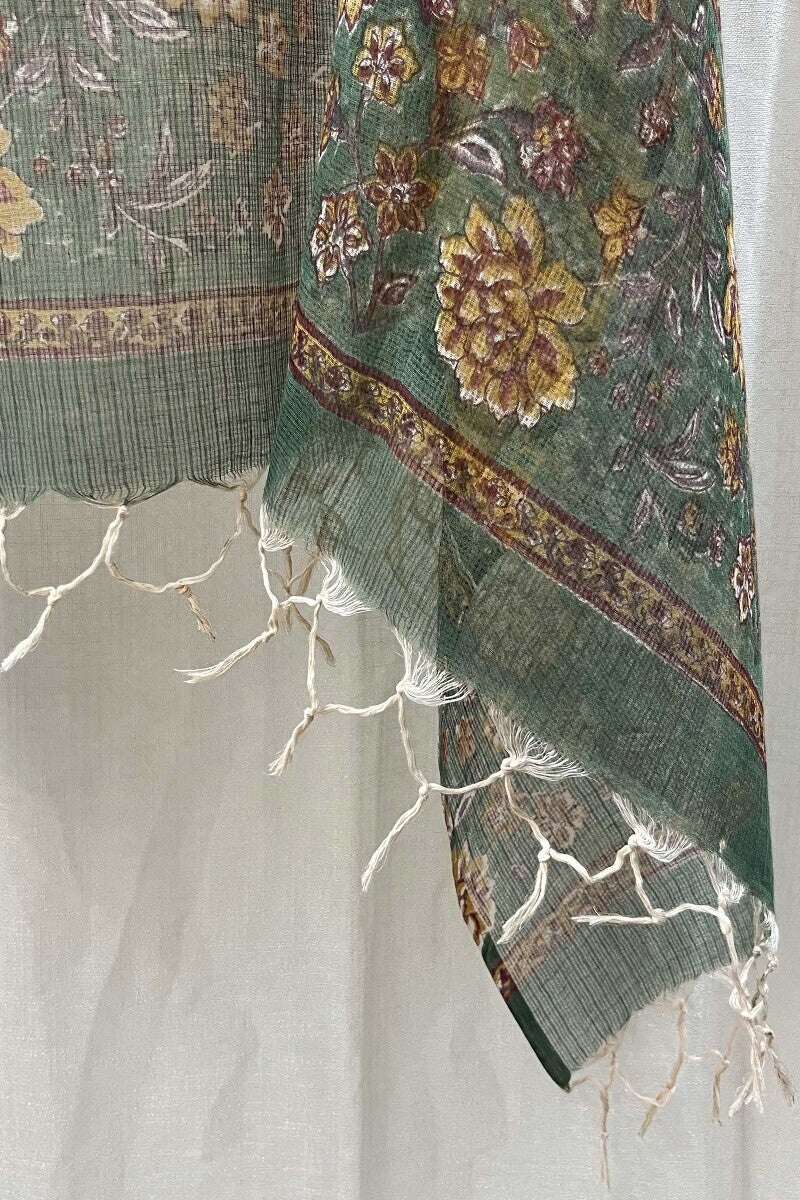 Yellow Kota Dupatta - Image 4