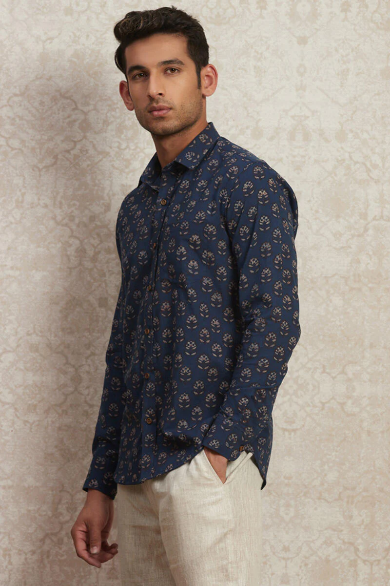 Zafar Ayaan Bagru Shirt - Image 2