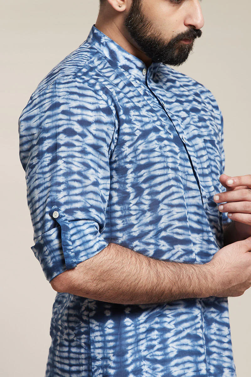 Zafar Ayaan Shibori Shirt