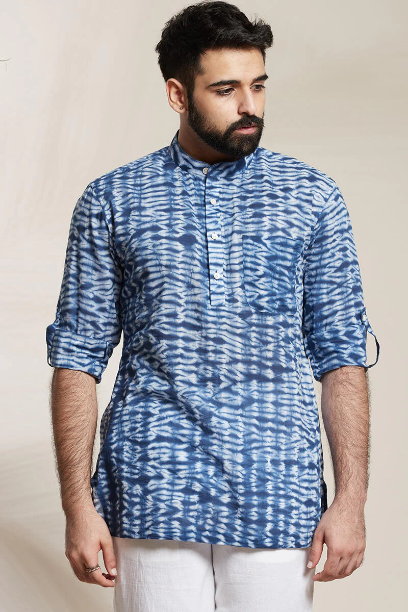 Zafar Ayaan Shibori Shirt - Image 2