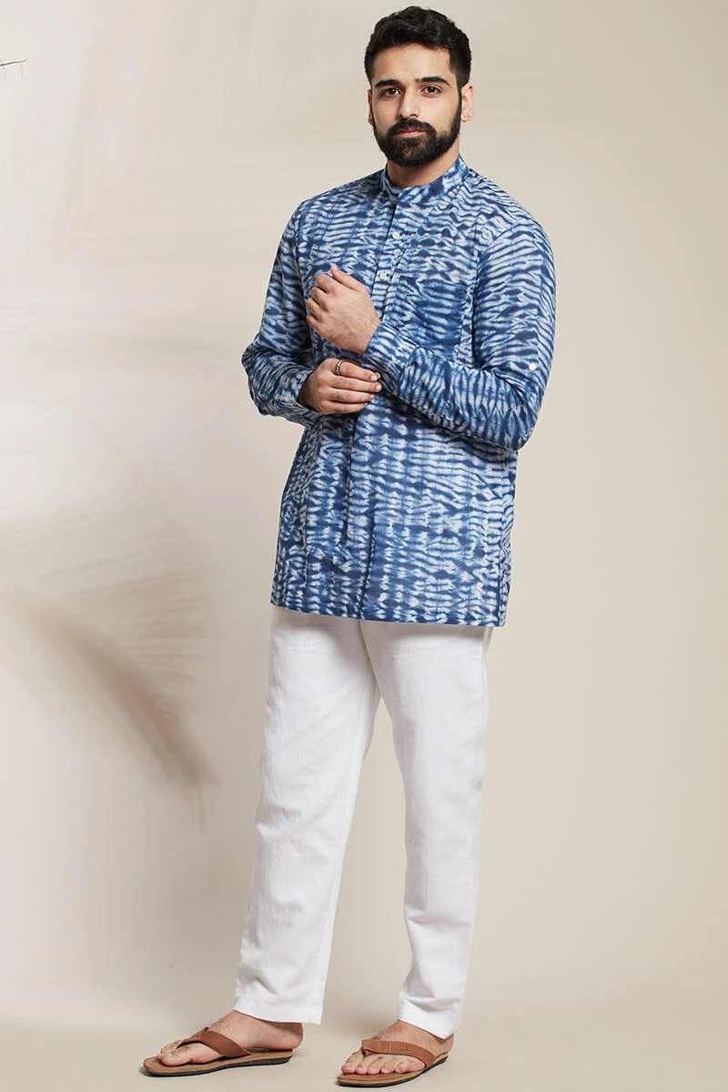 Zafar Ayaan Shibori Shirt - Image 6