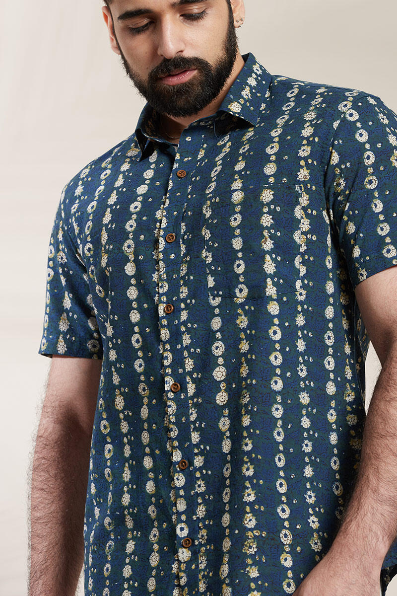 Zafar Saif Bagru Shirt