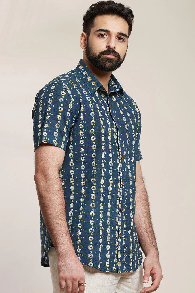Zafar Saif Bagru Shirt - Image 3
