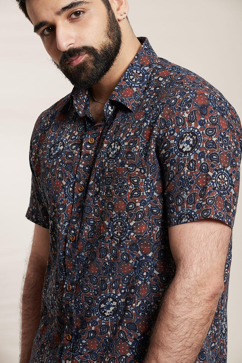 Zafar Samar Ajrak Shirt