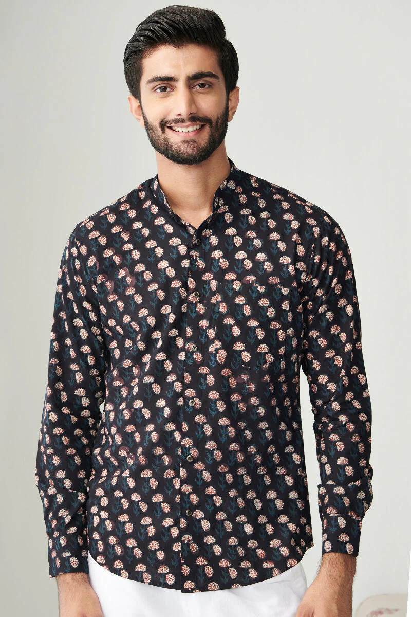 Zaid Aarav Bagru Shirt
