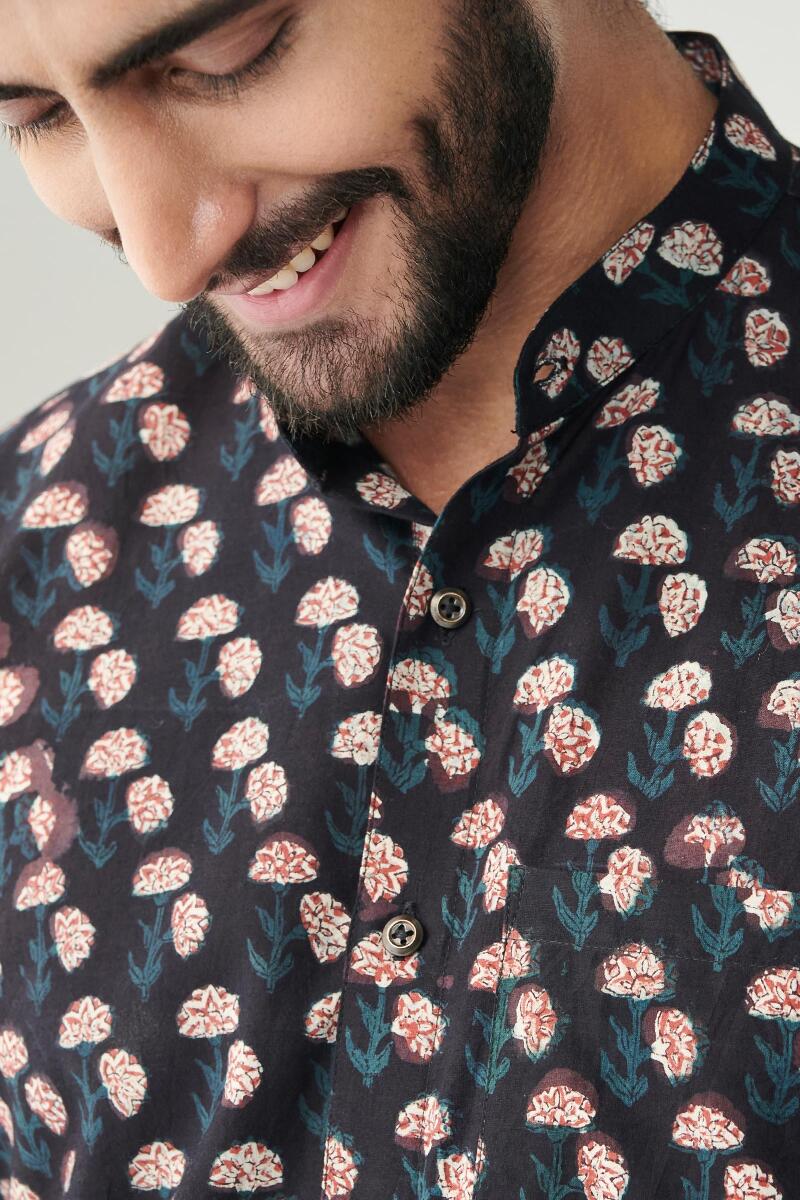 Zaid Aarav Bagru Shirt - Image 2