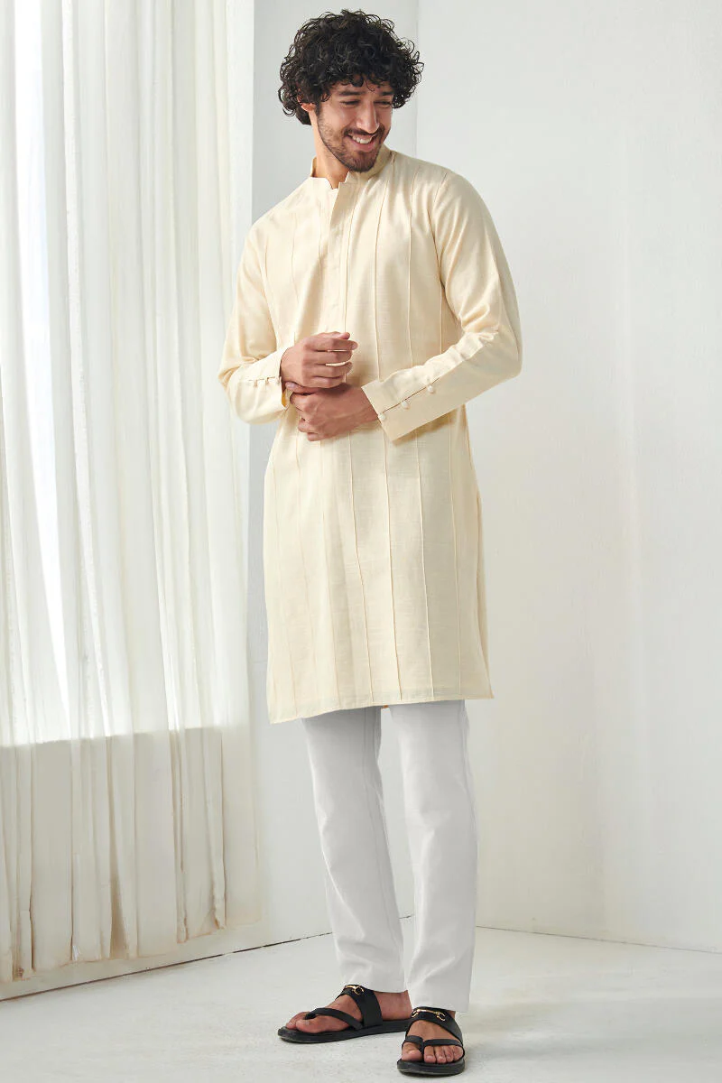 Zaid Aarav Handloom Kurta - Image 3